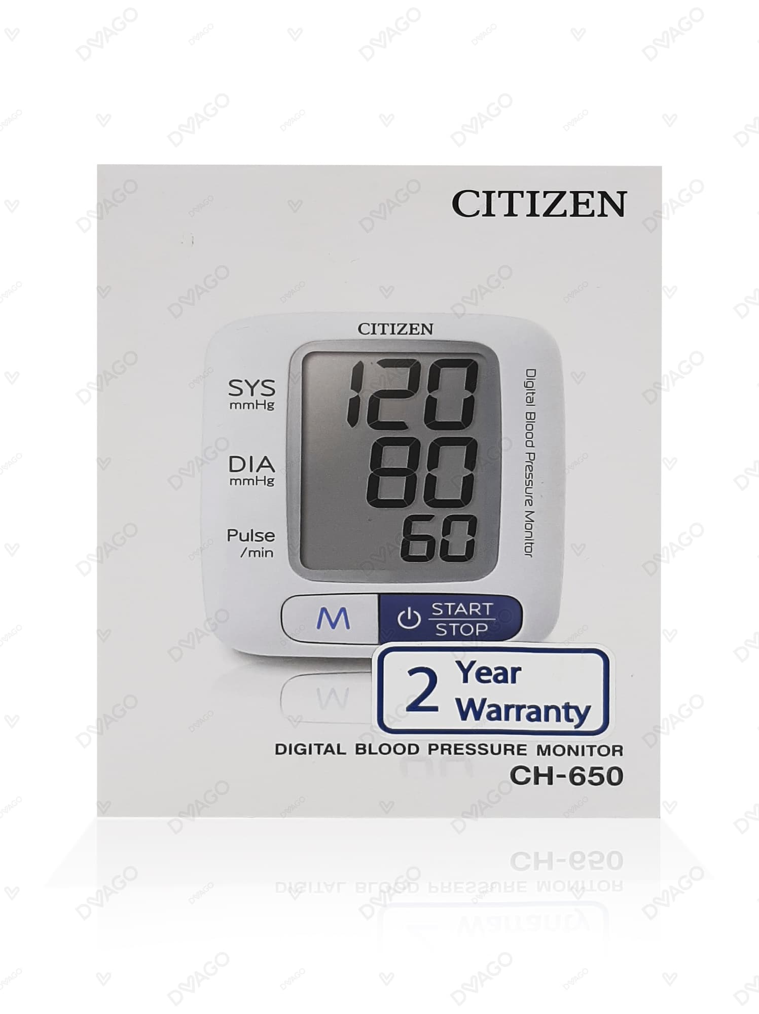 Citizen Wrist Blood Pressure Monitor CH-650 — view 1