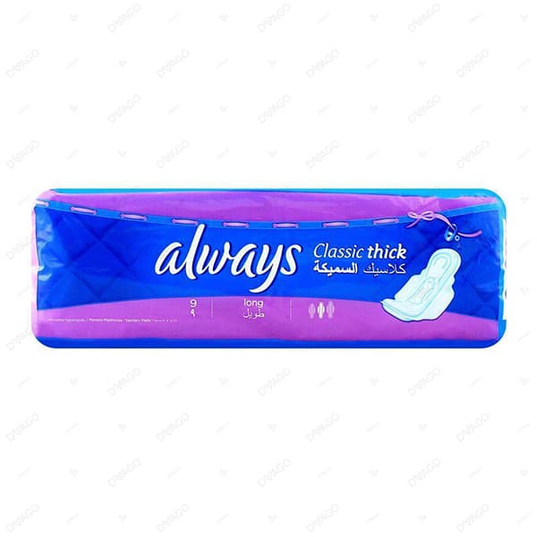 Always Classic Thicks Sanitary Pads Long Single Pack