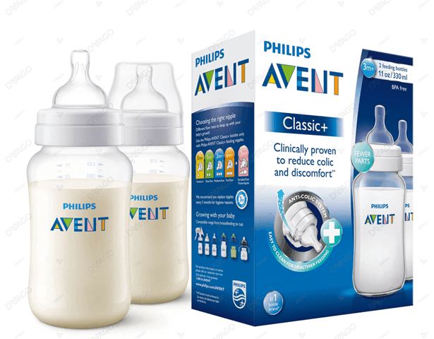 CLASSIC PLUS PP BTL 330ML PK2 330 ML