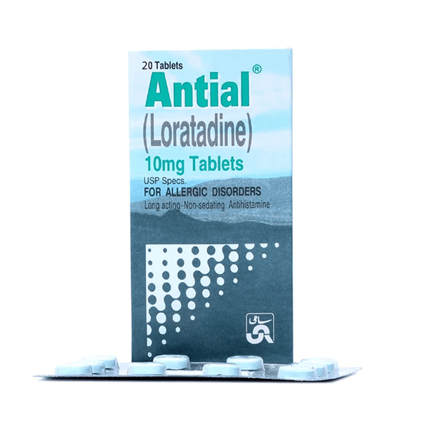 Antial Tablets 10mg (1 Box = 2 Strips) (1 Strip = 10 Tablets)