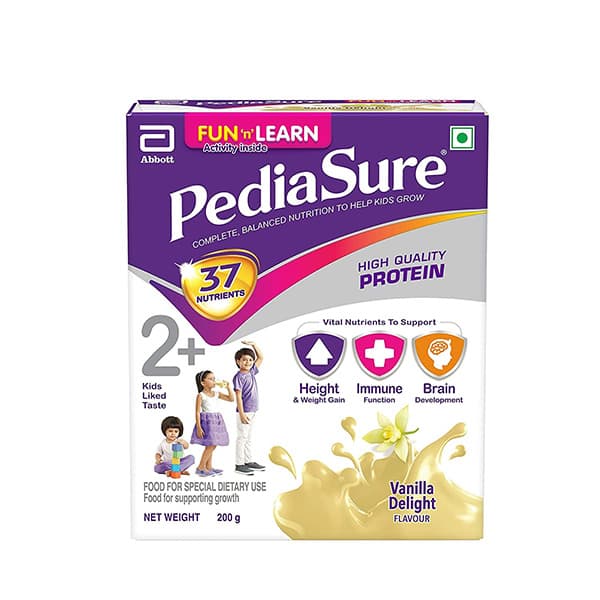 Pediasure Vanilla Milk Powder 200g — view 1