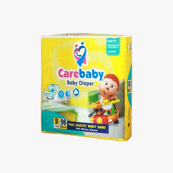 Care Baby Diaper Small 96Pcs