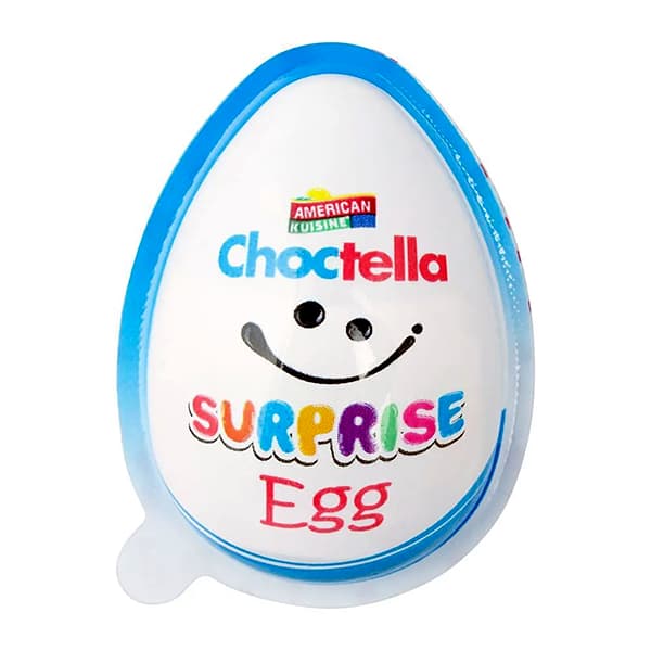 American Kuisine Choctella Surprise Egg Blue 20g