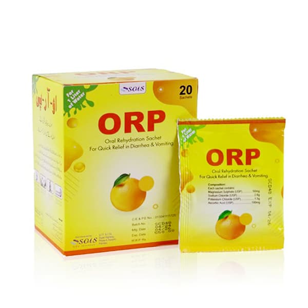 ORP Orange Sachets (1 Box = 20 Sachets)