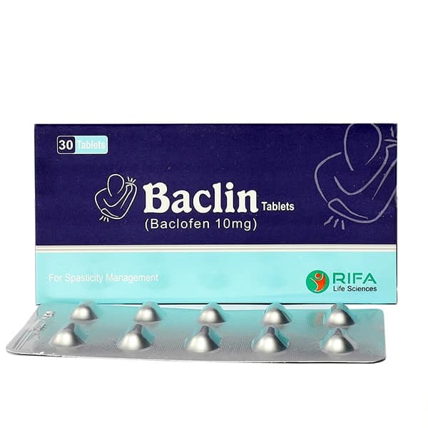 Baclin 10mg Tablets 30s