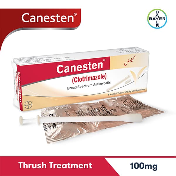 Canesten Vaginal Tablets 100mg 1s