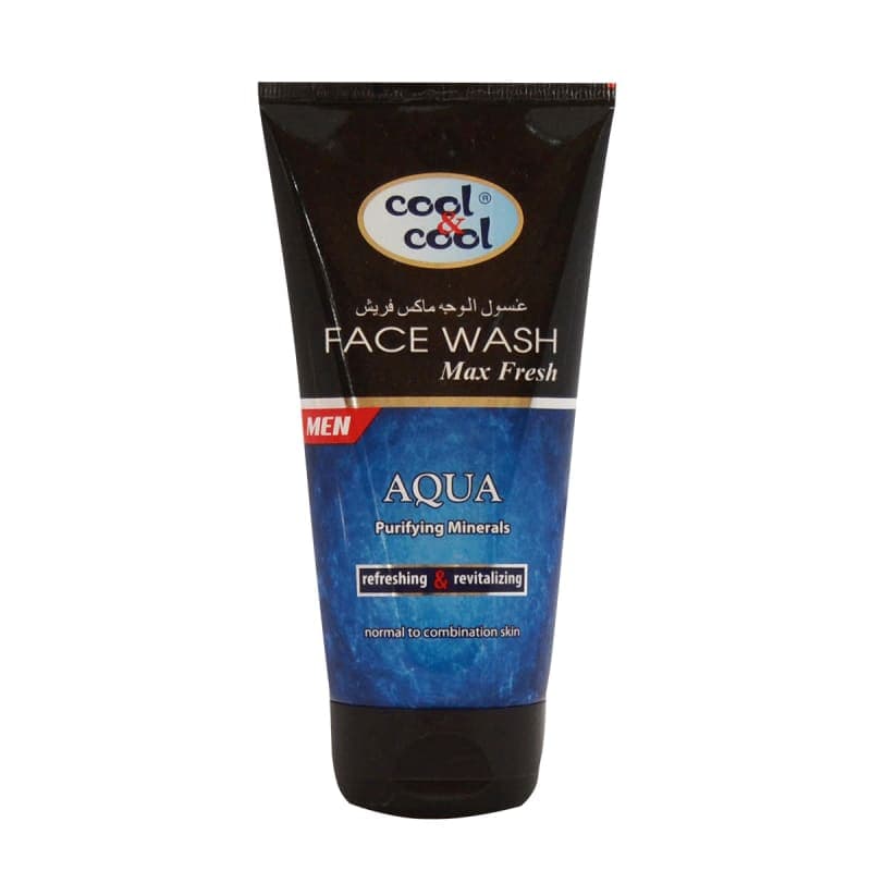 Cool Cool Max Fresh Face Wash for Men Aqua 150ml