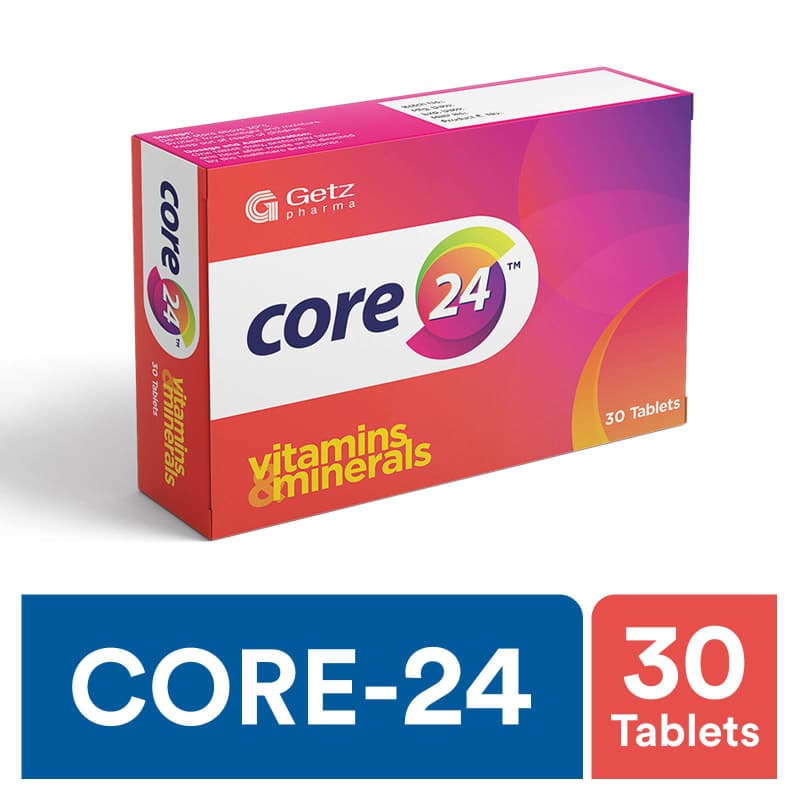 Core 24 Tablets 30s