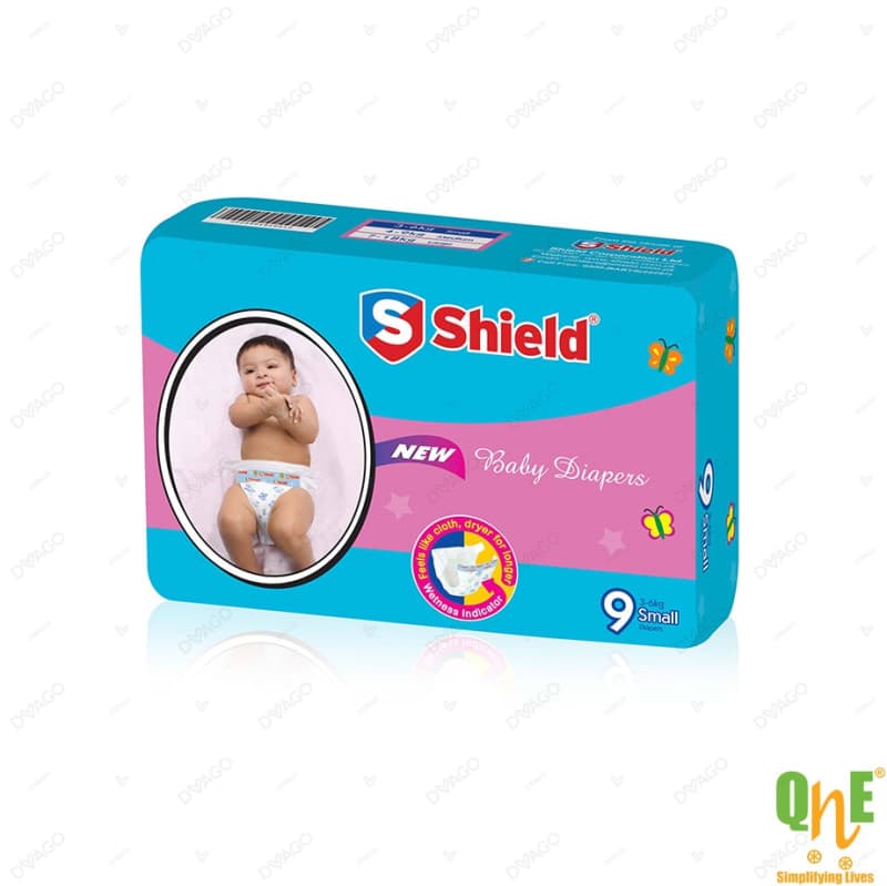 Shield Diaper Super Bachat Pack Small 34 Count