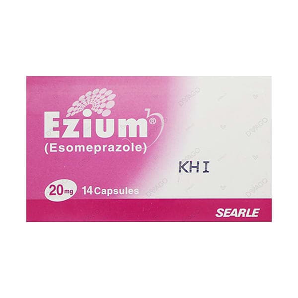 Ezium Capsules 20mg 2x7s
