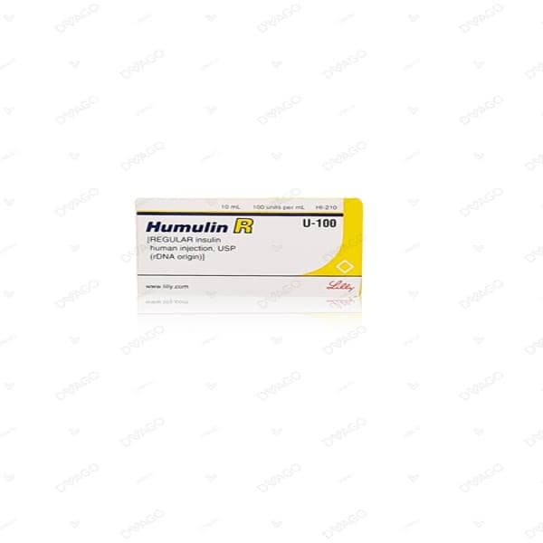 Humulin R Injection 100iu 1 Vialx10 Ml