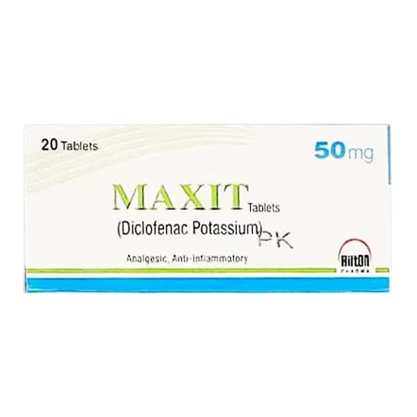 Maxit Tablets 50mg 20s
