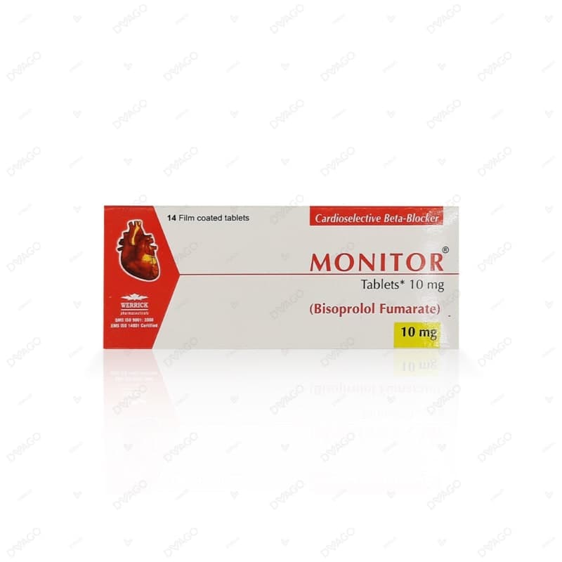 Monitor Tablets 10mg 14s