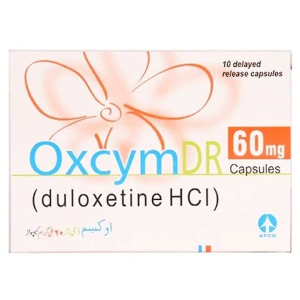 Oxcym Dr Capsules 60mg 10s