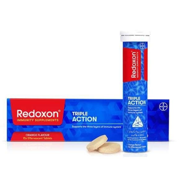 Redoxon Effervescent Orange Flavour Tablets 15s