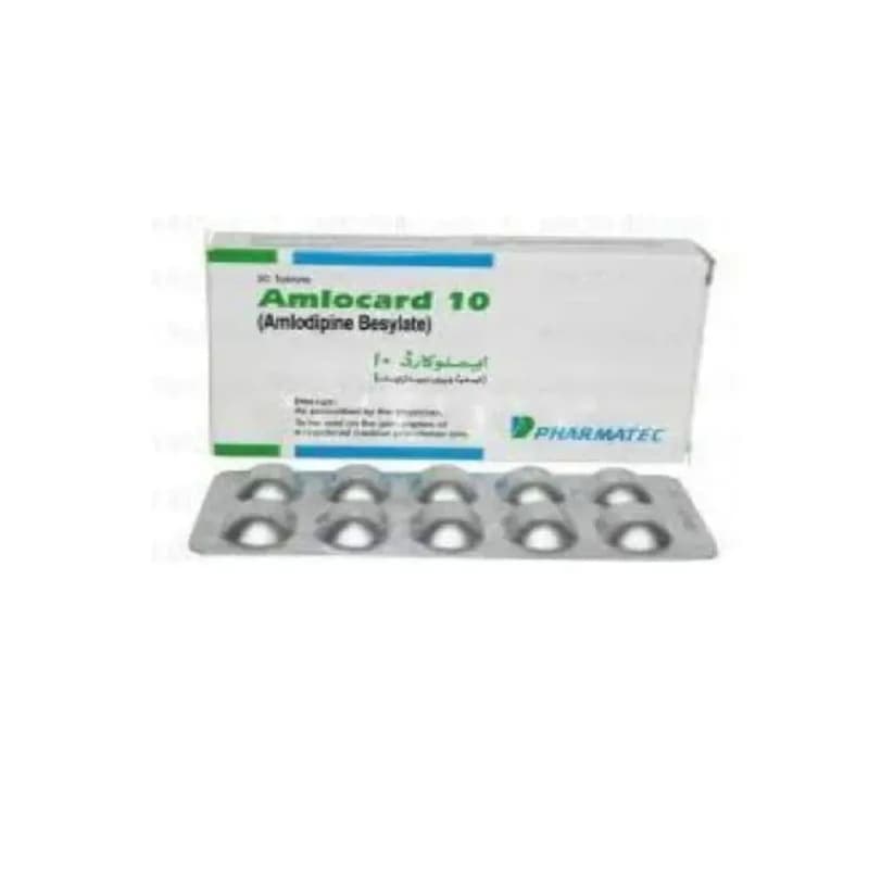 Amlocard Tablets 10mg 2x10s