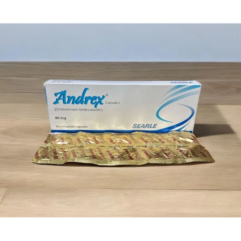 Andrex Capsules 40mg 30s