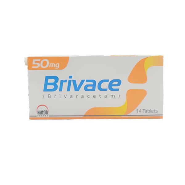 Brivace 50mg Tab 14 S