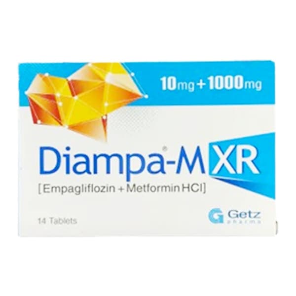 Diampa M XR 10mg 1000mg Tablets 14s