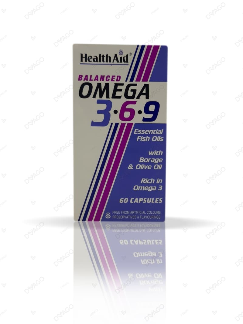 Healthaid Balanced Omega 3 6 9 60 Capsules