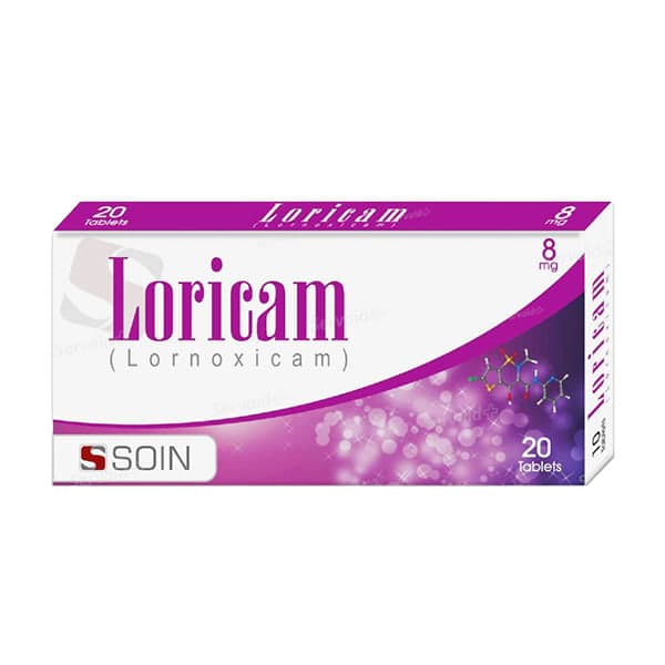 Loricam 8mg Tablets 20s