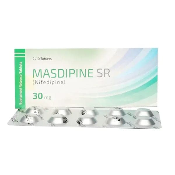 Masdipine SR 30mg 20 S