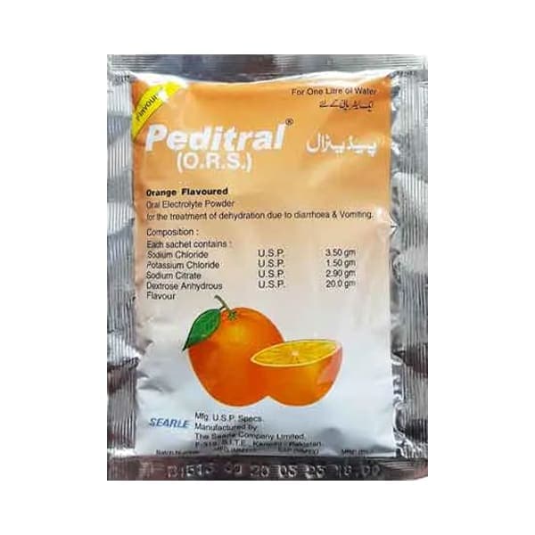 Peditral Orange Sachet 25s