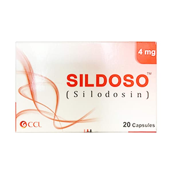 Sildoso 4mg Capsules 20s