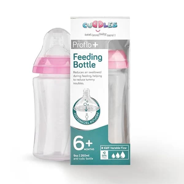 Cuddles Feeding Bott 250ml 6m